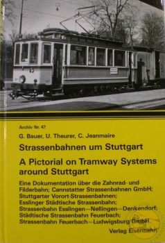 Buch "Straßenbahnen um Stuttgart" [Bauer III]