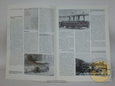 Broschüre "100 Jahre elektrische Straßenbahn in Stuttgart"