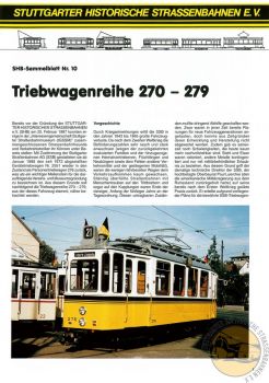 Fahrzeugbeschreibung "Triebwagen 270-279"