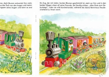 Preview: Kinderbilderbuch "Flizzys Geburtstagsfahrt"