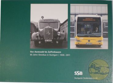 Buch "85 Jahre Omnibus in Stuttgart - Vom Asemwald bis Zuffenhausen /1926-2011"