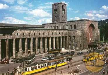 Postkarte "Hauptbahnhof - 1953"