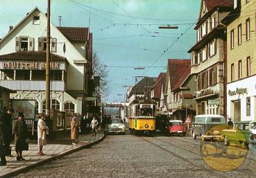 Postkarte "Vaihingen - Linie 31 - 1960"