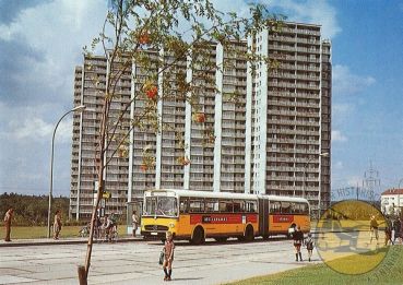 Postkarte "Fasanenhof - Linie 72 - 1965"