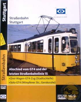 DVD "Abschied vom GT4 und der letzten Straßenbahnlinie 15"