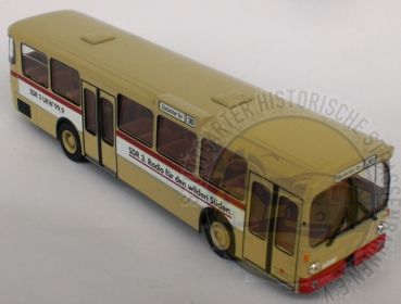 Modellbus "MB O 305; KVB, Karlsruhe; SDR"