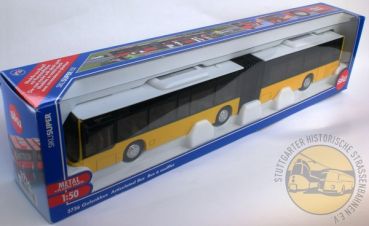 SIKU 3736 großer SSB-Gelenkbus (gelb / MAN Lion`s City)