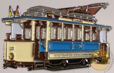 Anstecknadel "Triebwagen 222"