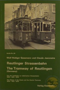 Buch "Reutlinger Straßenbahn"