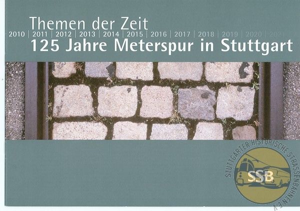 Broschüre "125 Jahre Meterspur"