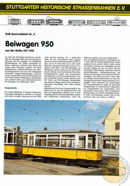 Fahrzeugbeschreibung "Beiwagen 950"