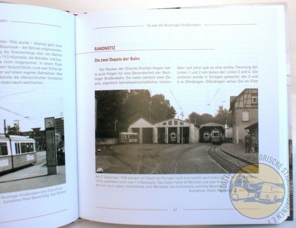 Buch "So war die REUTLINGER Straßenbahn -inklusive DVD-"