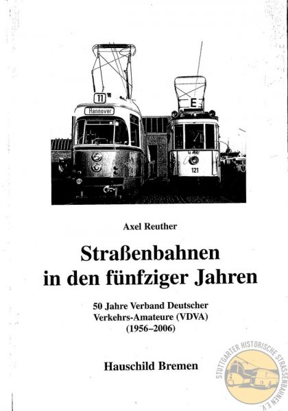 Buch "Straßenbahnen in den fünfziger Jahren"