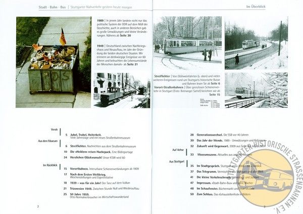Magazin "Stadt-Bahn-Bus Heft 1/2009"