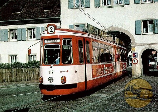 Postkarte "Freiburg - GT 4"