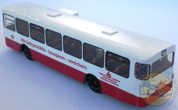Modellbus "MB O 305 - GBB Stuttgart - Sparkasse"