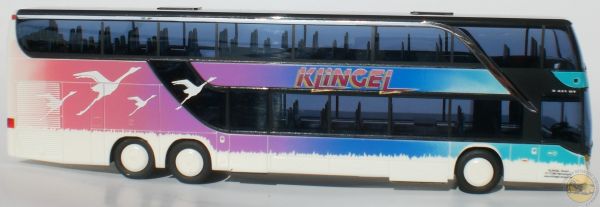 Modellbus "Setra S431 DT; Klingel Reisen, Weil der Stadt"