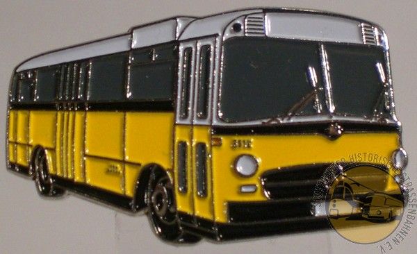 Anstecknadel "Museumsbus O322"
